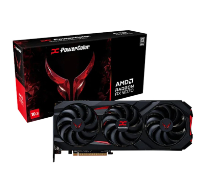 Karta graficzna AMD PowerColor Radeon RX 9070 Red Devil 16GB GDDR6